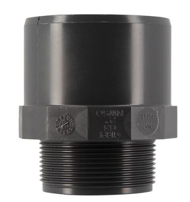 Embout pres. pvc nicoll 63/75 mf 2"