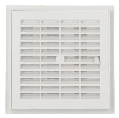 Grille carre f114 pvc nicoll 100 reg