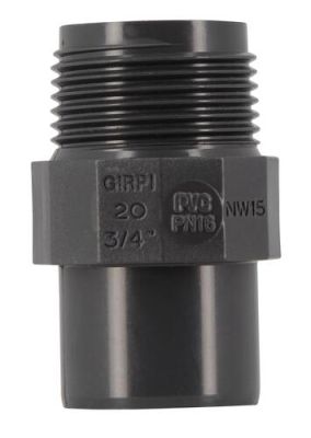 Embout pres. pvc nicoll 20/25 mf 3/4