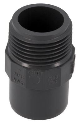 Embout pres. pvc nicoll 25/32 mf 1"