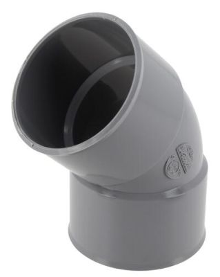 Coude pvc nicoll 63/45? ff cl44