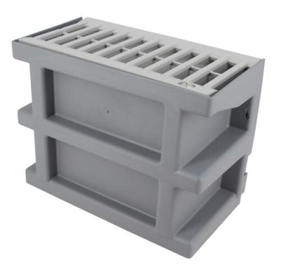 Courette angl a/grille nicoll cour7g