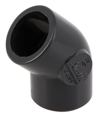 Coude pres.pvc nicoll 20/45?ff c420f