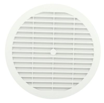 Grille rond b213 pvc nicoll 200 simp