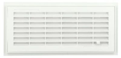 Grille rect f111 pvc nicoll 100 regl