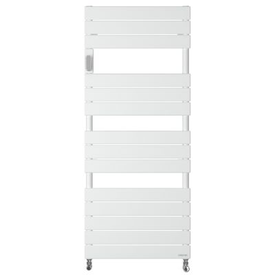 Radiateur sèche-serviettes Adélis eau chaude racc. collecteurs 973W blc carat