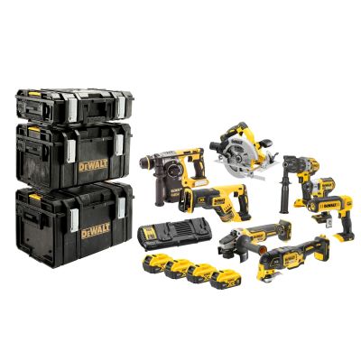 Kit 8x18v liion 5ah dewalt dck853p4