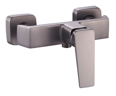 Mitigeur de douche AMANZI graphite mat - poignée verticale