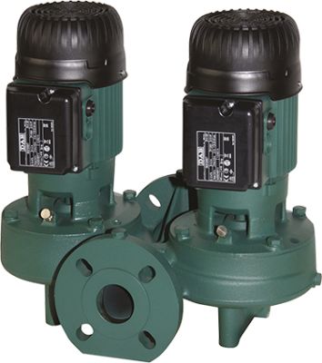 Pompe en ligne double KLP 80/900T à brides