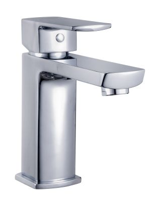Mitigeur pour lavabo DOUR chromé - vidage clic-clac laiton
