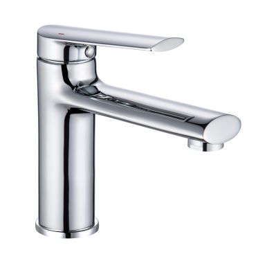 Mitigeur medium pour lavabo MAYA chromé- vidage clic-clac ABS coupelle métal a