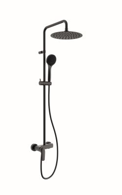 système douche mécanique Noir gamme PACT