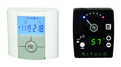Régulation compacte sur V3V programmableTransmission sans fil, montage sur V3V