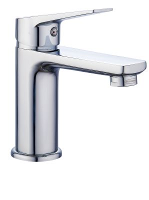 Mitigeur pour lavabo RUWA chromé - vidage clic-clac ABS