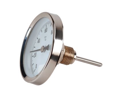 Thermomètre à réaction rapide 0/100°CAxial Cadran Ø60, plongeur 45 mm