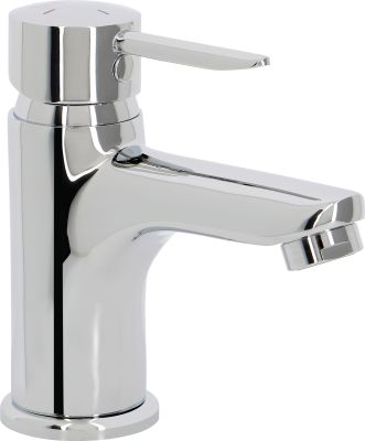 Mitigeur pour lavabo VODA. NF C3 chromé - vidage clic-clac ABS NF