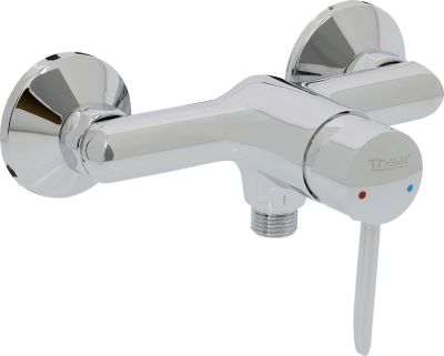 Mitigeur pour douche VODA NFC2 chromé - poignée verticale