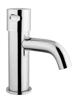 Robinet temporisé pour lavabo. Monofluide. Temporisation pré-réglée 15s