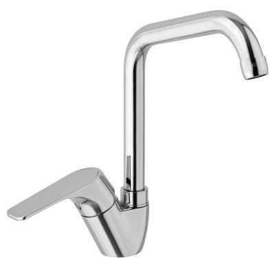 Mitigeur haut pour évier. WATA C3 - col carré - chromé