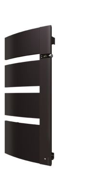 Radiateur sèche-serviettes Sensium mât gauche 1750W noir