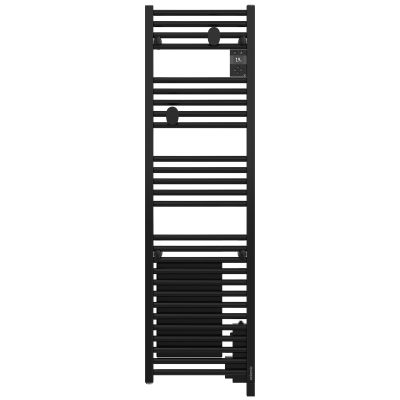 Radiateur sèche-serviettes connecté Doris digital étroit 500W noir