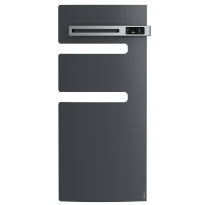 Radiateur sèche-serviettes Serenis mât gauche 500W Graphite