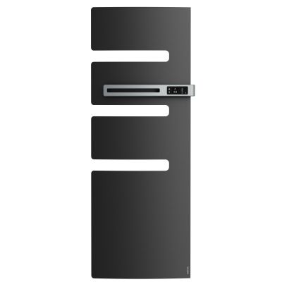 Radiateur sèche-serviettes connecté Serenis mât droite 1750W anthracite
