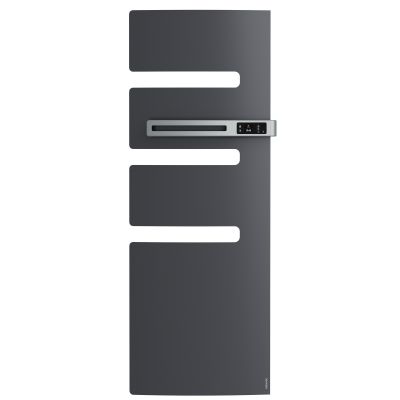 Radiateur sèche-serviettes Serenis mât droite 750W Graphite