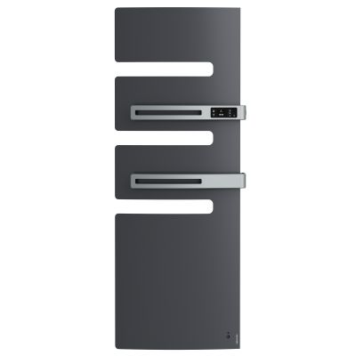Radiateur sèche-serviettes co. Serenis Premium mât à gauche 1750W graphite 2025