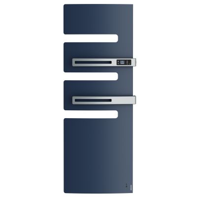 Radiateur sèche-serviettes co. Serenis Premium mât à droite 1750W bleu prf 2025