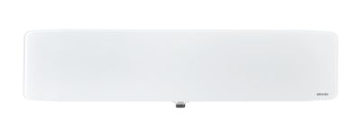 Radiateur verre connecté Verali plinthe 1500W blanc brillant