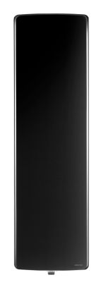 Radiateur verre connecté Verali vertical 1500W noir brillant