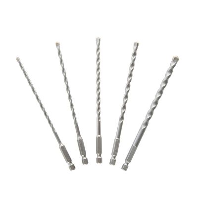 Coffret de 5 forets multi-materiaux impact diam : 4,5,5.5,6,8mm