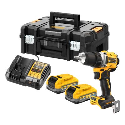 Perceuse visseuse compacte XR 18V 3.5Ah Li-Ion Brushless - POWERSTACK