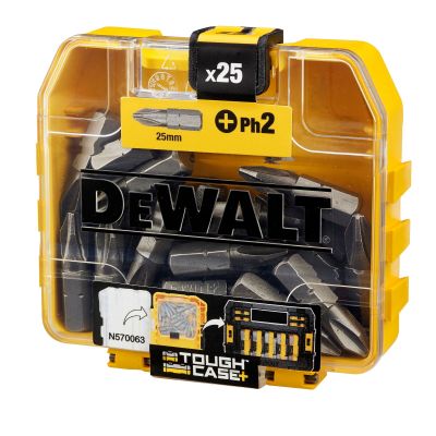 Boite de 25 embouts de vissage Ph2 25mm (commander par 21 pour obtenir le présentoir)