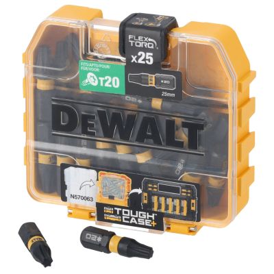 25 embouts de vissage Impact Torsion T20 en boite Tic Tac(commander par 21 pour obtenir le présentoir)