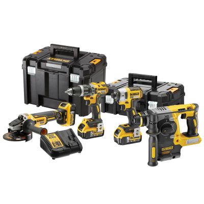 Kit4x18v li-ion 5ah dewalt dck422p3t
