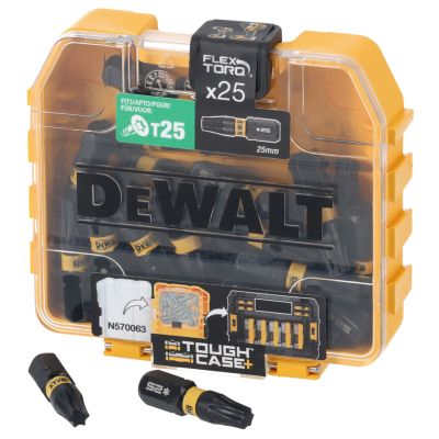 25 embouts de vissage Impact Torsion T25 en boite Tic Tac(commander par 21 pour obtenir le présentoir)