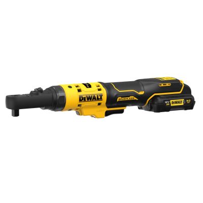 Clé à cliquet XR 12V 3Ah Li-Ion Brushless - Têtes interchangeables 1/4", 3/8" et porte embout hexagonal 1/4" - Pack "GFN"