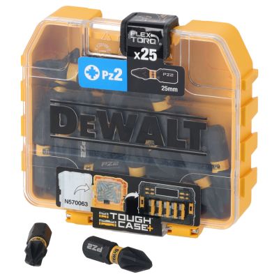 25 embouts de vissage Impact Torsion Pz2 en boite Tic Tac(commander par 21 pour obtenir le présentoir)