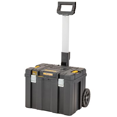Coffret TSTAK IP54 - grande contenance mobile avec poignée télescopique