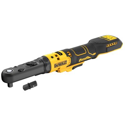Clé à cliquet XR 18V Brushless - Têtes interchangeables 3/8" et 1/2"